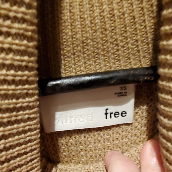 Tan Turtleneck Dress - Picture 2 of 4